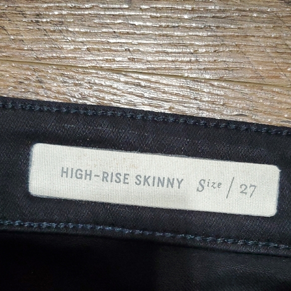 Pilcro and the Letterpress Black Skinny Jeans Sleek Fit - Picture 3 of 7